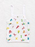 baby muslin camisole
alphabet print baby vest
educational print baby clothes
newborn cotton camisole
muslin baby clothing
baby sleeveless top
newborn summer wear
cotton baby vest
newborn baby clothes India
muslin cotton baby wear
soft newborn clothing
breathable baby clothes
baby learning print clothes
infant camisole vest
newborn essentials India
baby daily wear
unisex baby clothing
muslin vest for newborn